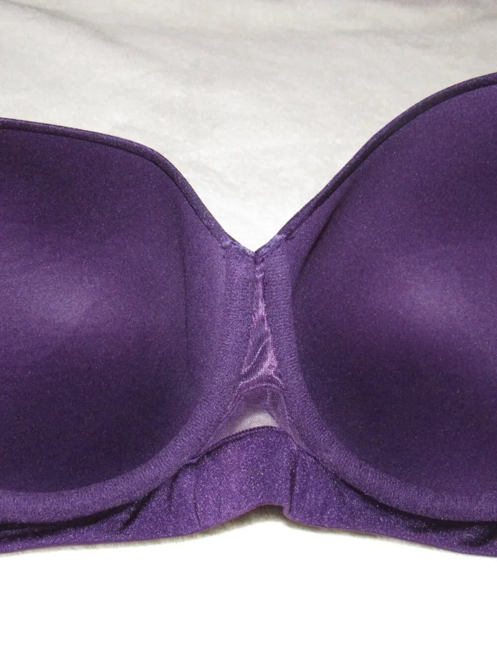 Cacique Purple Lightly Lined Full Coverage Bra 40DDD